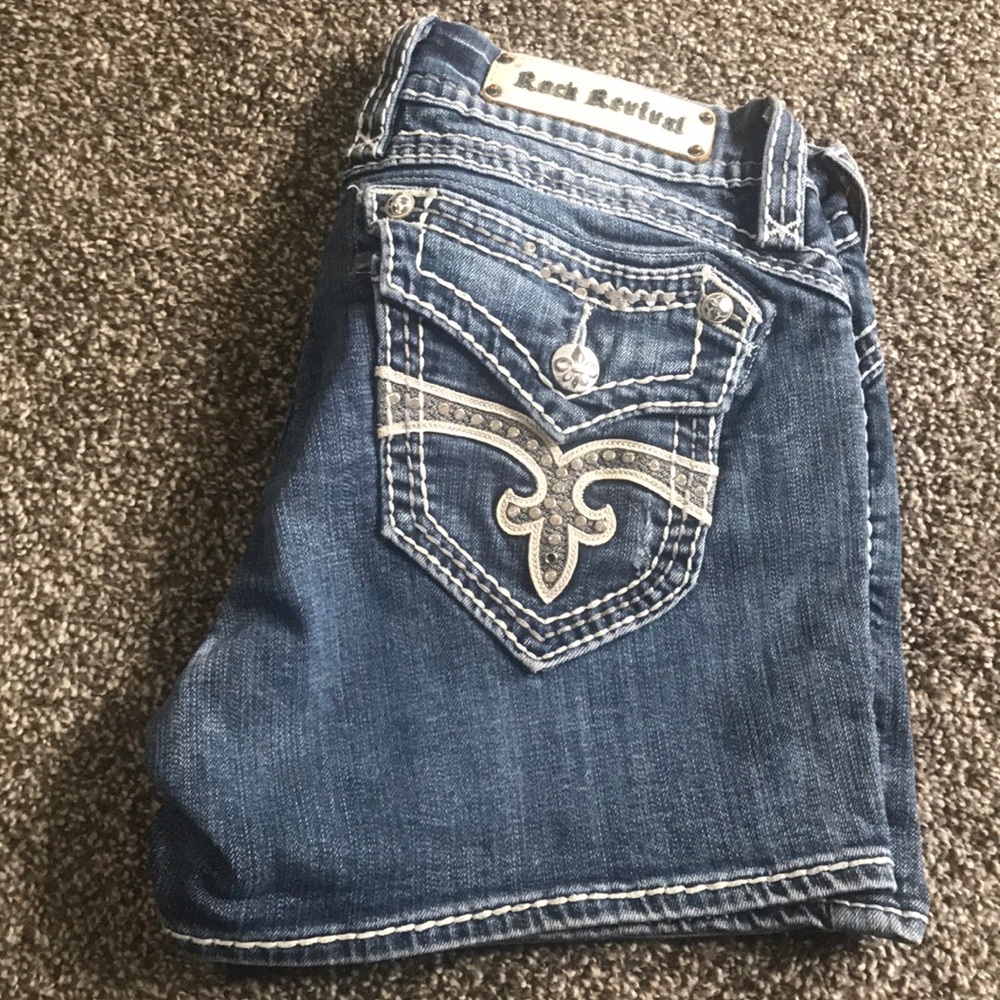 Rock Revival Easy Shorts 28